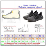 Safety  Shoes Men And Women Steel Toe Air Safety Boots Anti-Puncture Work Sneakers Breathable Shoes