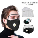 Protective Cotton Mask Integrated With Goggles Mask With Breathing Costumes Cosplay Accessories masque mascarillas