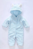 0-12M Autumn Winter Newborn Rompers Baby Fleece Jumpsuit Hoodies Jumpsuit Baby Girls Boys Romper Newborn Toddle Baby Overalls - shopwishi 