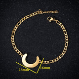 A-Z Letter Jewelry Personalize Initial Bracelets Bangles for Women Stainless Steel Alphabet Charm Bracelet Name Bijoux Pulseiras