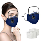 Protective Cotton Mask Integrated With Goggles Mask With Breathing Costumes Cosplay Accessories masque mascarillas