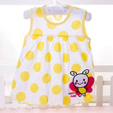 Cotton Flower Design Dress for Kids