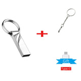 High Speed Pen Drive 64GB Pendrive 128GB Flash USB Stick 32GB cle usb memory 16GB USB Flash Drive 8GB For Micro Type-c adapter