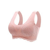 5D Wireless Contour Bra Lace Breathable Underwear Seamless Stretchy for Sports Yoga Running Bra Sports Bras yoga top vest