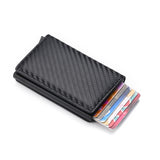 Man Women Smart Wallet Business Card Holder Hasp Rfid Wallet Aluminum Metal Credit Business Mini Card Wallet