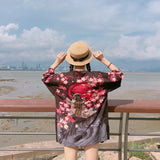 Japanese Female Style Yukata Kimono Cardigan