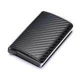 Man Women Smart Wallet Business Card Holder Hasp Rfid Wallet Aluminum Metal Credit Business Mini Card Wallet