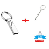 High Speed Pen Drive 64GB Pendrive 128GB Flash USB Stick 32GB cle usb memory 16GB USB Flash Drive 8GB For Micro Type-c adapter