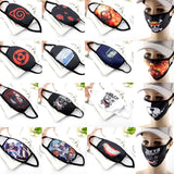Anime Printed Mask Naruto/Tokyo Ghoul/Attack on Titan Mask Reusable Face Shield Breathable mask