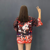 Japanese Female Style Yukata Kimono Cardigan
