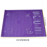 Silicone Kitchen Kneading Dough Mat Cookie Cake Baking Mat Tools Thick Non-stick Rolling Mats Pastry Accessories Sheet Pads