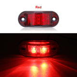 10PCS Warning Lights LEDs Diode Light Trailer Truck Yellow Orange White Red LED Side Marker Lamp 12V 24V