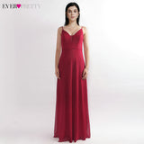 Ever-Pretty Mermaid V-Neck Sleeveless Draped Formal Party Gowns
