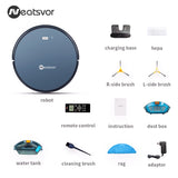 NEATSVOR X500 Robot Vacuum Cleaner 3000PA Poweful Suction 3in1 pet hair home dry wet mopping cleaning robot Auto Charge vacuum