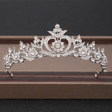 Wedding Crown Hair Jewelry Bridal Headpiece woman Baroque Rhinestones Crystal Tiaras Bride Party Crowns Wedding Hair Accessories