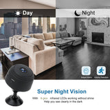 Mini IP Camera 1080P Night Vision Camcorder Motion DVR Micro Camera Sport DV Video small Camera Remote Monitor Phone App spy