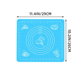 Silicone Kitchen Kneading Dough Mat Cookie Cake Baking Mat Tools Thick Non-stick Rolling Mats Pastry Accessories Sheet Pads