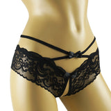 Woman Sexy Panties Erotic crotchless g-string Porn Lace transparent open crotch underwear Underpants sexy thong Tanga Women Sexy