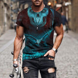 Hip Hop Black Soul Street Men T-shirt Ghost Claw Harajuku Summer Short Sleeve 3D Printing Fashion Loose Top корейская одежда
