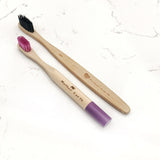 Colorful Bamboo Toothbrushes- For KIDS