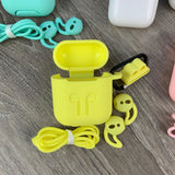 5 in 1 Combo AirPods Case and Accessories for Apple AirPods - shopwishi 