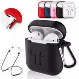 5 in 1 Combo AirPods Case and Accessories for Apple AirPods - shopwishi 