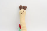 Snail baby rattle