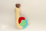 Snail baby rattle