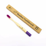 Colorful Bamboo Toothbrushes- For KIDS