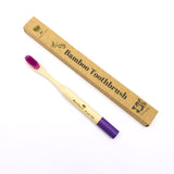 Colorful Bamboo Toothbrushes- For KIDS