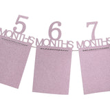 Kids Birthday Gift Decorations 1-12 Month Photo