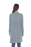 Knit Open Front Cardigan - shopwishi 