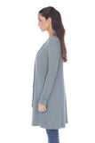 Knit Open Front Cardigan - shopwishi 