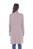 Knit Open Front Cardigan - shopwishi 