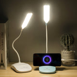 LED desk lamp eye secure student dormitory recharger