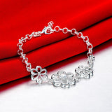 Mont-de-Marsan 18K White Gold Plated Bracelet