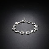 Montlucon 18K White Gold Plated Bracelet
