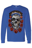 Unisex Long Sleeve Shirt Skull