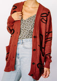 Saylor Snake Hemp Cardigan