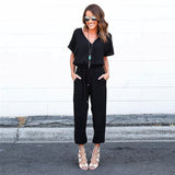 Ladies Polyester casual summer spring fashion jumpsuit