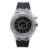 Led Flash Luminous Watches Personality Trends