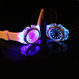 Led Flash Luminous Watches Personality Trends