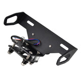 License Plate Holder LED Light Tail Tidy Fender