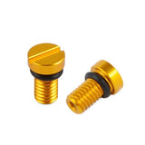 M4 x 0.8 Front Fork Air Valve Cap Screw For Honda