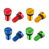 M4 x 0.8 Front Fork Air Valve Cap Screw For Honda