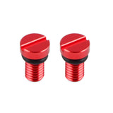 M4 x 0.8 Front Fork Air Valve Cap Screw For Honda
