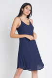 Women's Casual Sleeveless Flowy Dress - shopwishi 