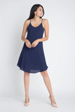Women's Casual Sleeveless Flowy Dress - shopwishi 