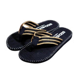 Men Adult Solid Summer Outside Flip Flops Flower Slippers