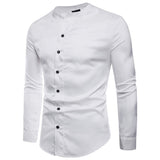Men Regular Cotton Solid Full Sleeve Casual Shirts